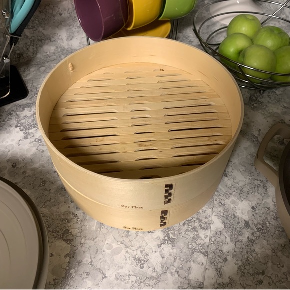 Our Place Always Pan & x2 Spruce Steamers - Picture 10 of 16